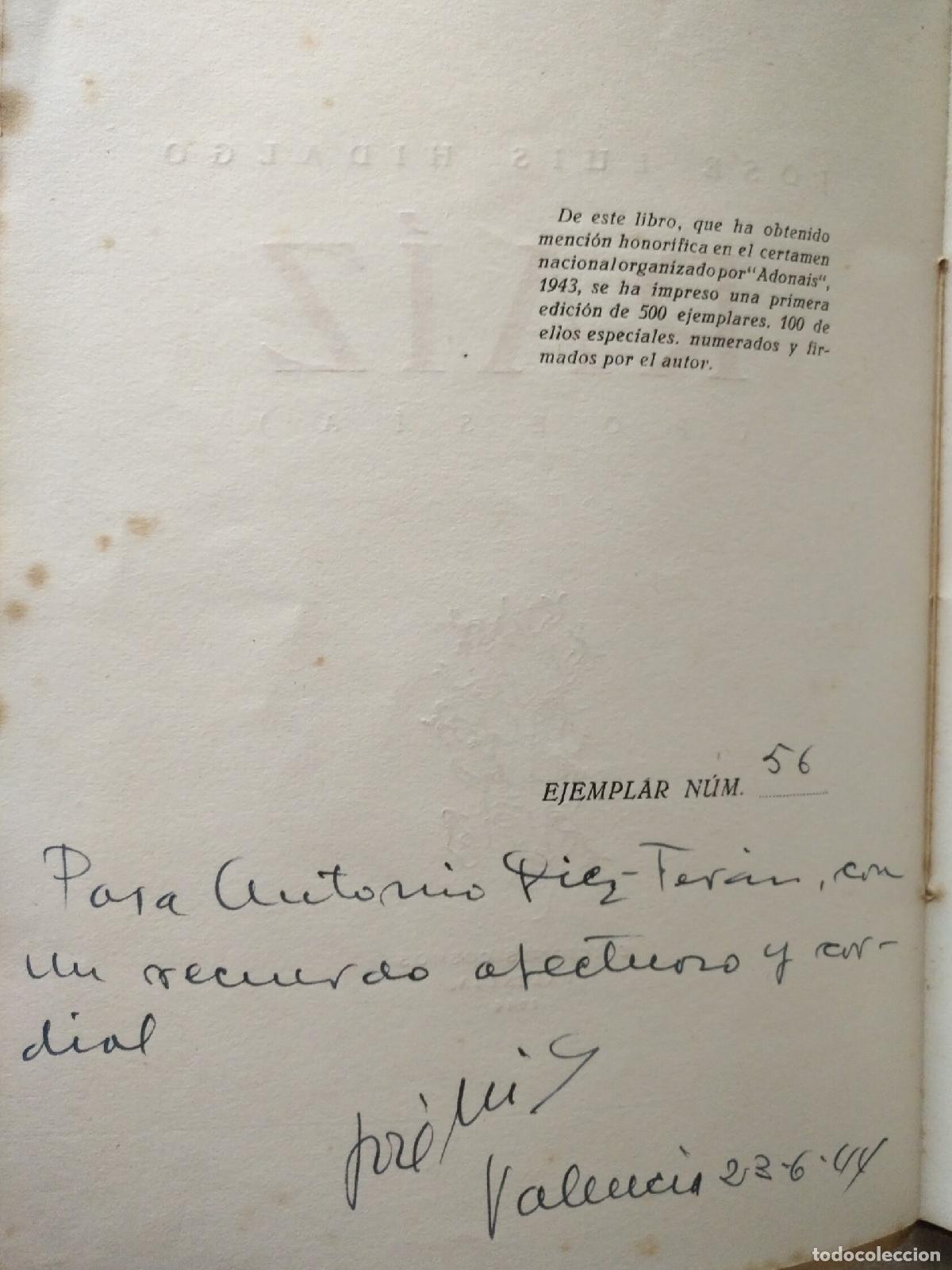 Livros em segunda m&atilde;o: RAIZ. Poes&iacute;as. - HIDALGO, Jos&eacute; Luis.