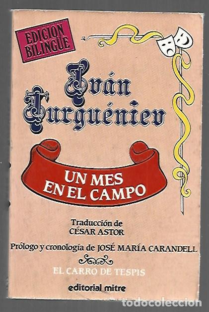 Libros: MES EN EL CAMPO - UN - TURGUENIEV, IVAN