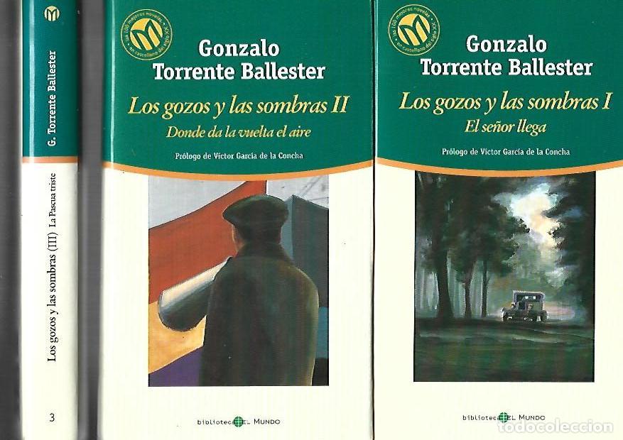 Libros: GOZOS Y LAS SOMBRAS - LOS (3 TOMOS) - TORRENTE BALLESTER, GONZALO - Foto 1