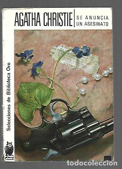 Livros em segunda m&atilde;o: SE ANUNCIA UN ASESINATO - CHRISTIE, AGATHA