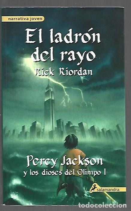 Libros: LADRON DEL RAYO - EL. PERCY JACKSON Y LOS DIOSES DEL OLIMPO I - RIORDAN, RICK