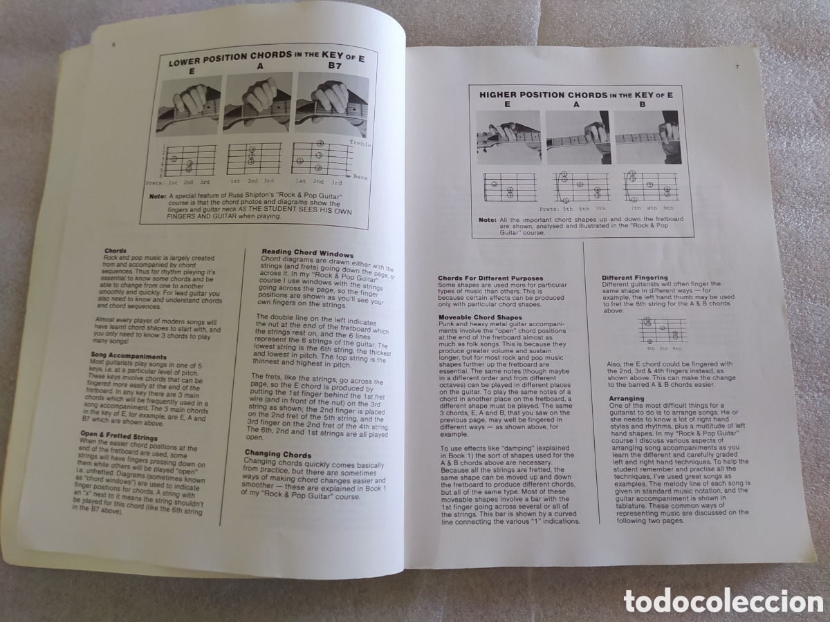 Libros: Libro Russ Shiptons Rock & Pop Guitar - Curso Guitarra Aprender** - Foto 4