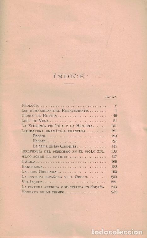 Libros: ESTUDIOS Y RETRATOS. - Armas. Jos&eacute; de, - Foto 2