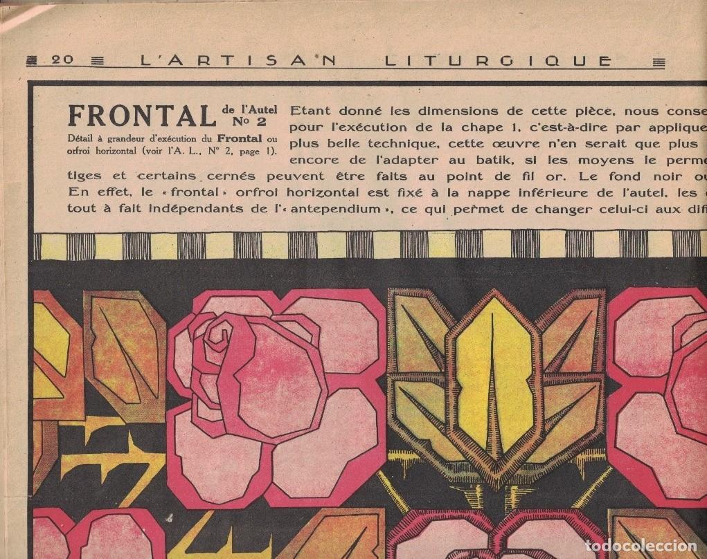 Livres: L&rsquo;ARTISAN LITURGIQUE. Revue trimestrielle d&rsquo;art religieux appliqu&eacute;. 43 N&uacute;meros de los A&ntilde;os I, 1927 -