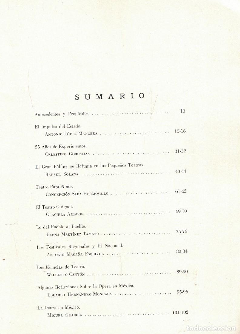 Libros: EL TEATRO EN M&Eacute;XICO. - AA.VV. - Foto 2