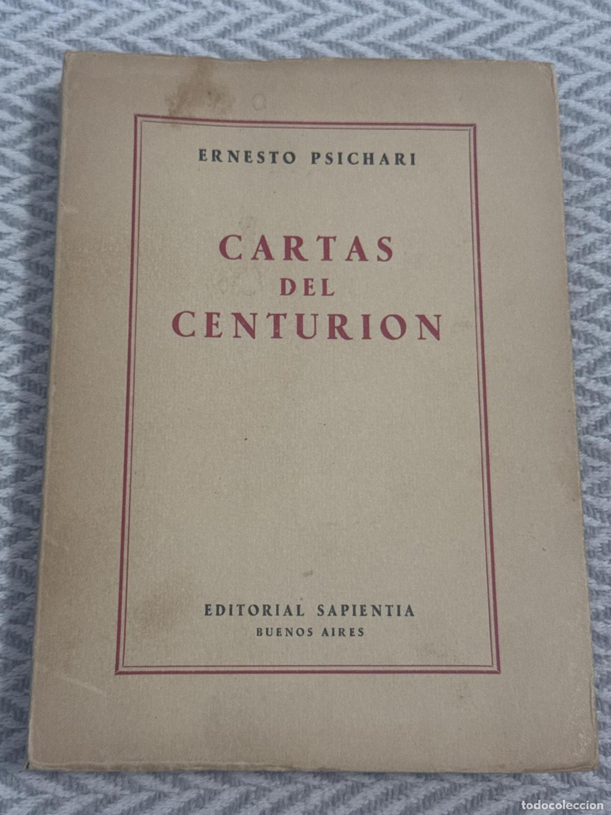 Libros: Cartas del centuri&oacute;n - Ernesto Psichari