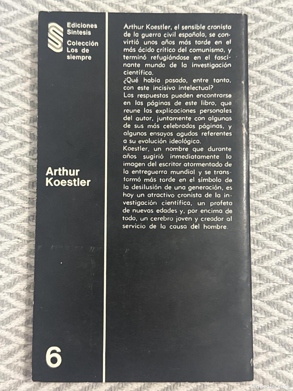 Libros: A caballo de dos culturas - Arthur Koestler - Foto 3