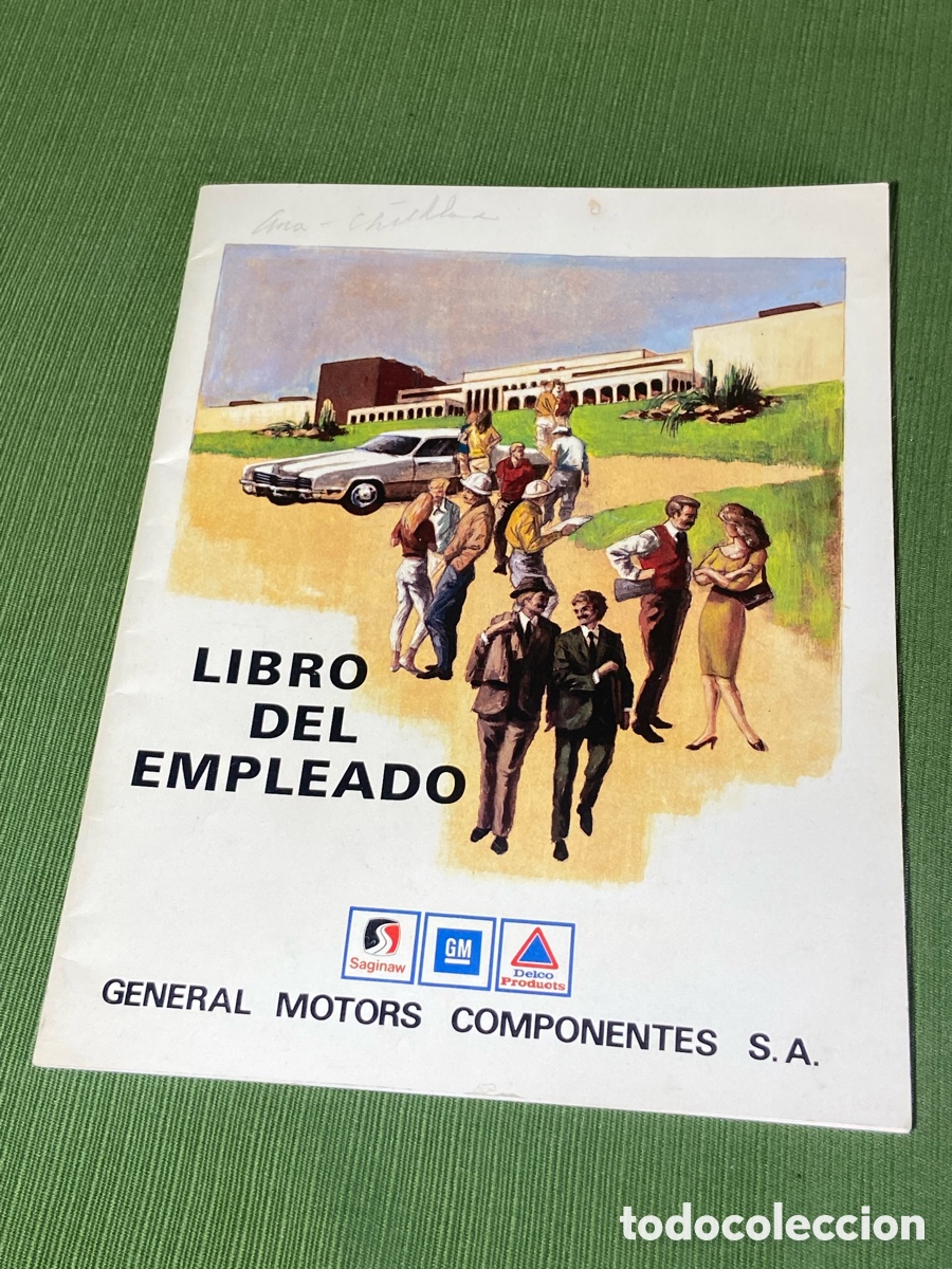 Libros: Libro del empleado. Factor&iacute;a de componentes General motors. - Foto 2