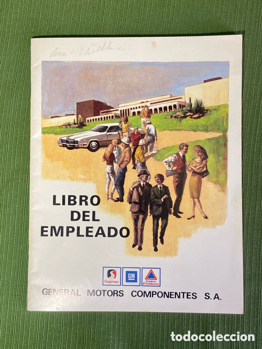 Libros: Libro del empleado. Factor&iacute;a de componentes General motors. - Foto 1