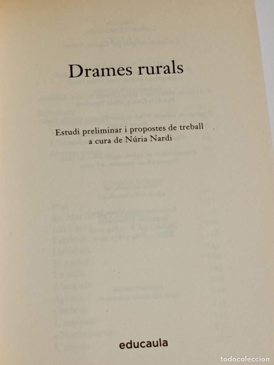 Libros: Drames rurals V&iacute;ctor Catala - Foto 3