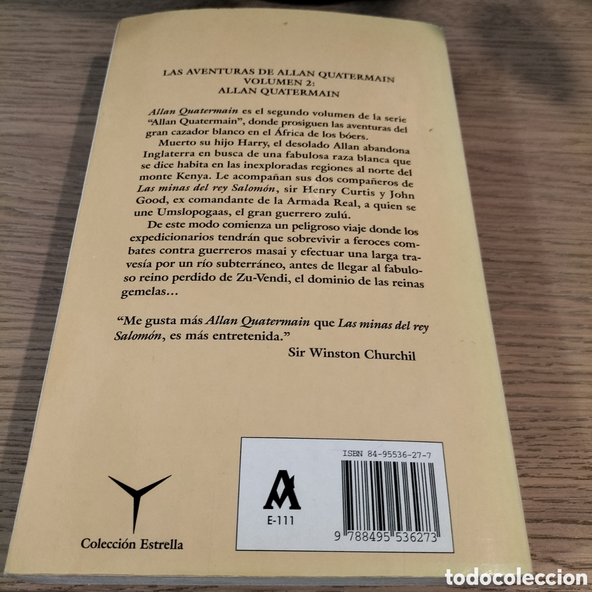 Libros: ALLAN QUATERMAIN - H. RIDER HAGGARD - EDICIONES ABRAXAS - Foto 2