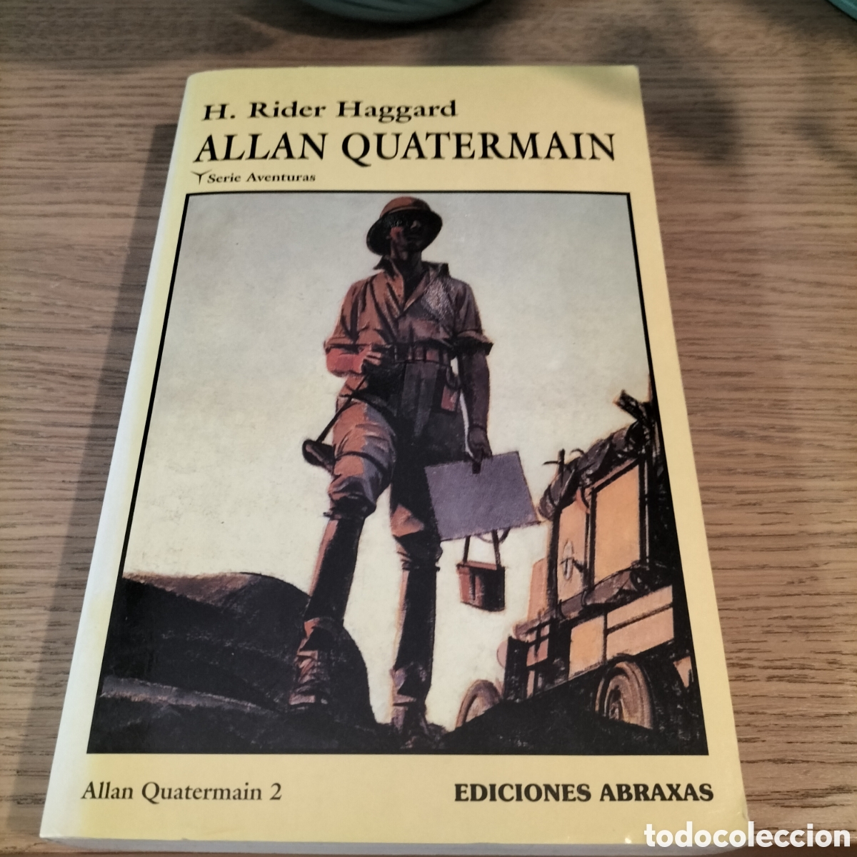 books: ALLAN QUATERMAIN - H. RIDER HAGGARD - EDICIONES ABRAXAS