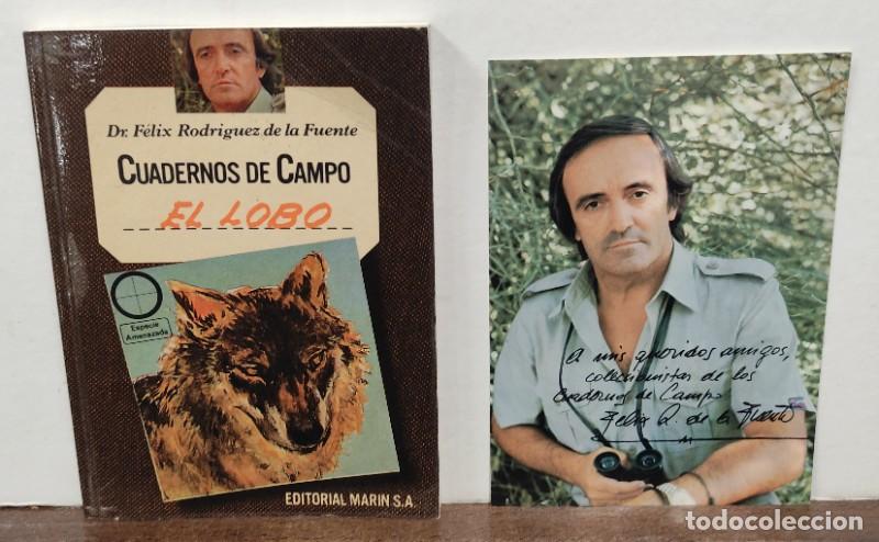 Libri di seconda mano: El Lobo: Incluye Foto Impresa dedicada - F&eacute;lix Rodr&iacute;guez de la Fuente - Cuadernos de campo 3