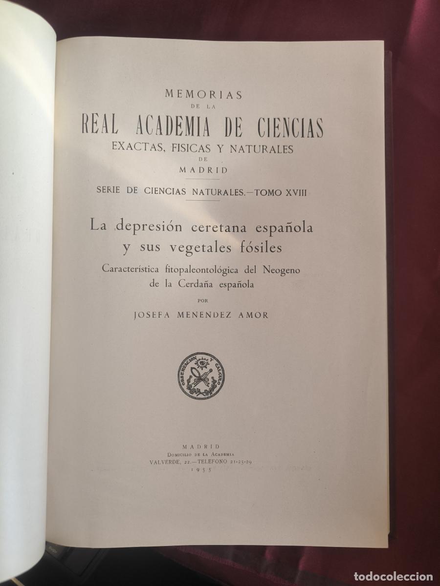 Libros: Memorias de la Real Academia de Ciencias Exactas, F&iacute;sicas y Naturales de Madrid. Tomo XVIII ( - vv.a