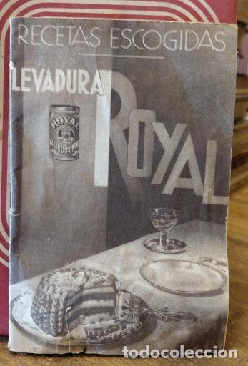 Libros: RECETAS ESCOGIDAS LEVADURA ROYAL. - CALLEJA DE CEBALLOS, Camila,
