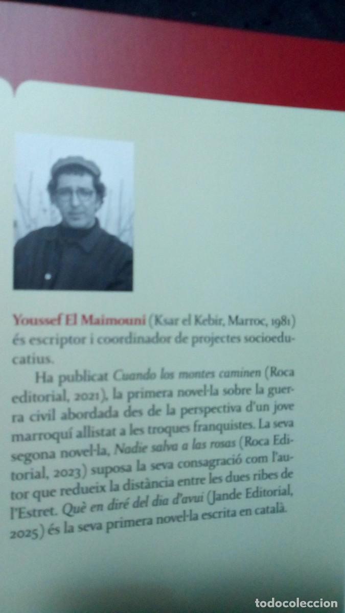Libros: QUE EN DIRE DEL DIA DAVUI - El Maimouni, Youssef-LIBRO COMO NUEVO - Foto 3