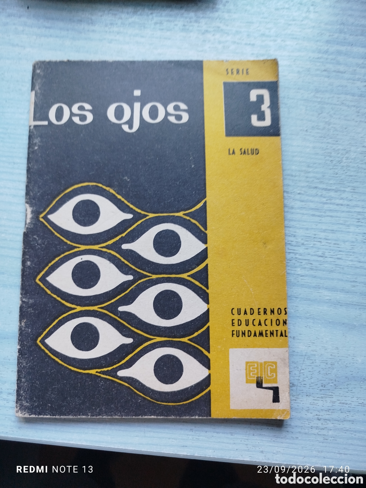 Libros: Cuaderno educaci&oacute;n fundamental..los ojos