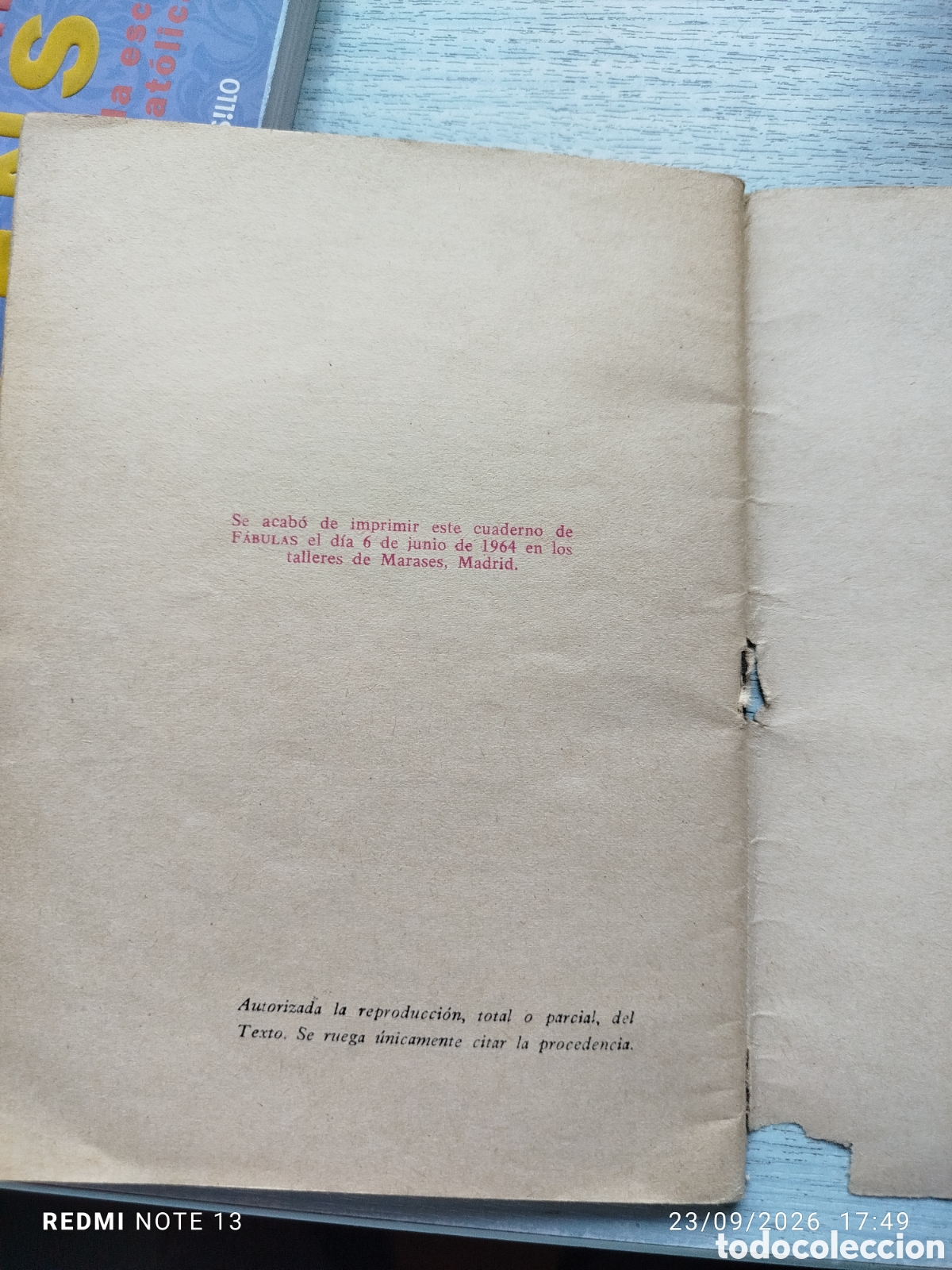 Libros: Cuaderno de educaci&oacute;n fundamental.fabulas - Foto 3