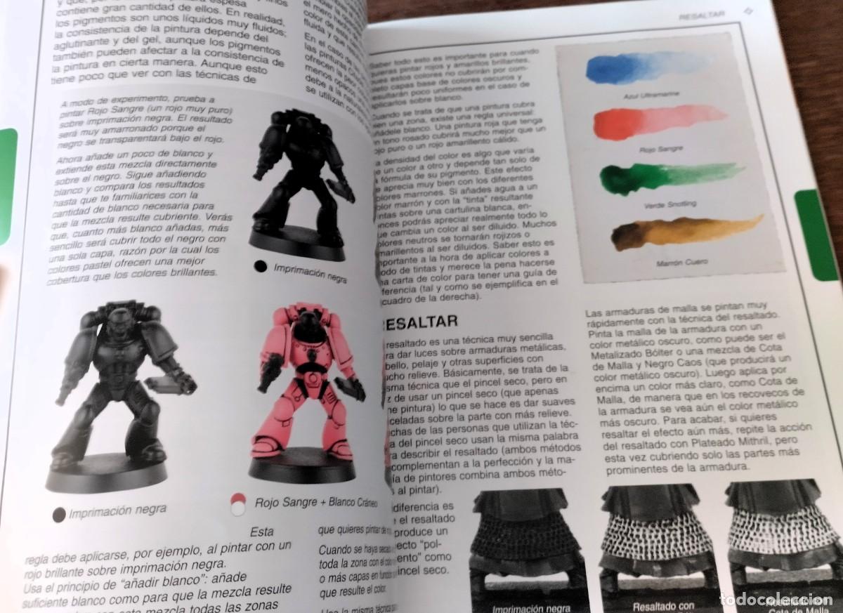 Libros: Como pintar miniaturas Citadel, Games wokshop, 2003, - Foto 4