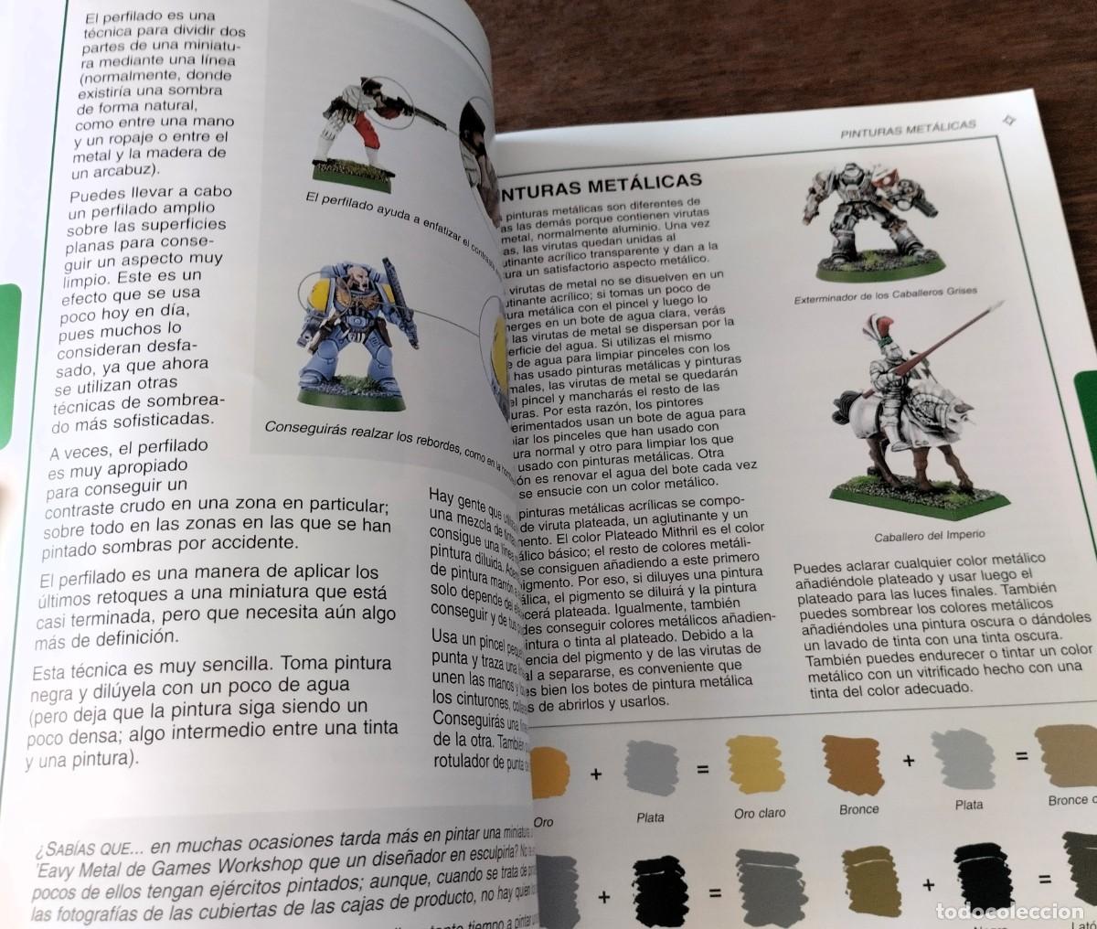 Libros: Como pintar miniaturas Citadel, Games wokshop, 2003, - Foto 5