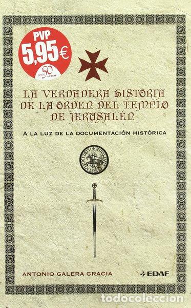 Libros: La verdadera historia de la orden del templo de Jerusal&eacute;n- 9788441419803