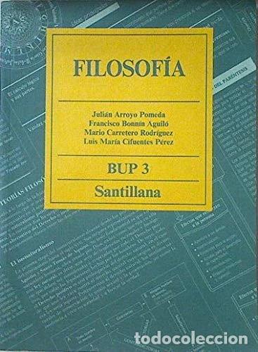 Livros em segunda m&atilde;o: Filosof&iacute;a, 3 BUP- 9788429430325