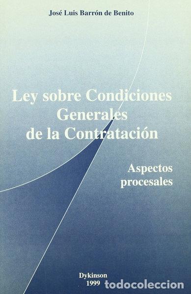 Livros em segunda m&atilde;o: Ley sobre condiciones generales de la contrataci&oacute;n- 9788481554113