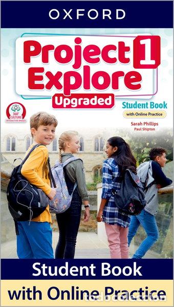 books: Project Explore 1. Student's Book with Online Practice Upgraded- 9780194133210