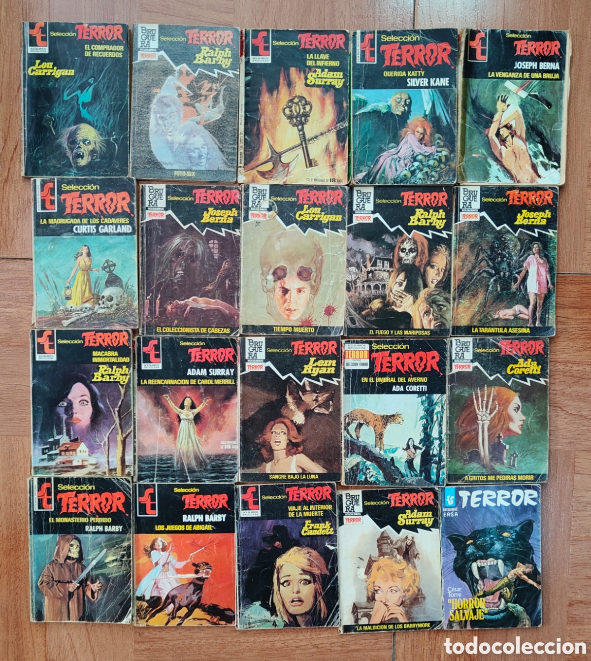 Libros: Selecci&oacute;n Terror � 20 Novelas � Bolsilibro Bruguera - VV. AA.