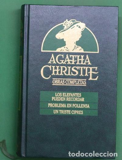 B&uuml;cher: Los elefantes pueden recordar ;Problema en Pollensa ; Un triste cipr&eacute;s- 9788475306674