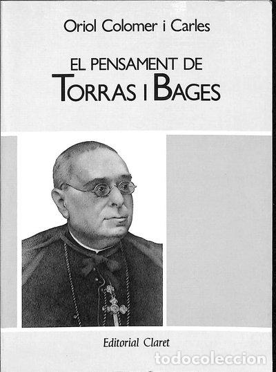 Libri di seconda mano: El pensament de Josep Torras i Bages- 9788472637580
