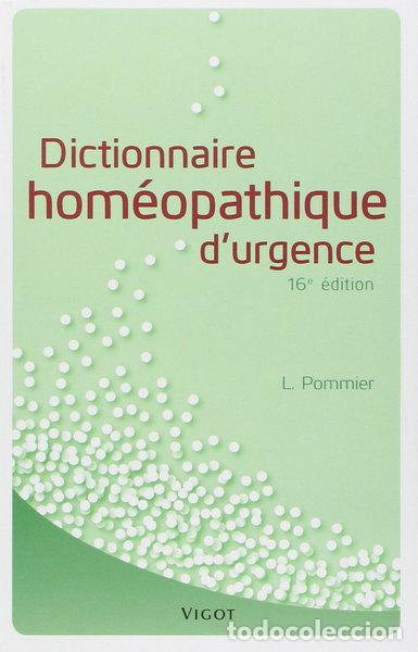 Libros: Dictionnaire hom&eacute;opathique d'urgence- 9782711422142