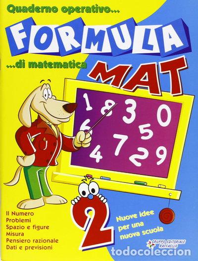 Libros: Formula mat. Quaderno operativo di matematica. Per la 2&ordf; classe elementare- 9788847208452