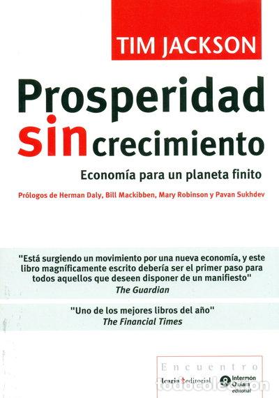 Libros: Prosperidad sin crecimiento- 9788498883817
