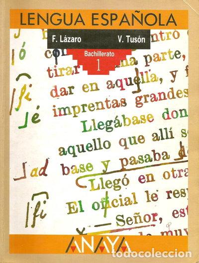 books: Lengua espa&ntilde;ola, 1 BUP- 9788420727929