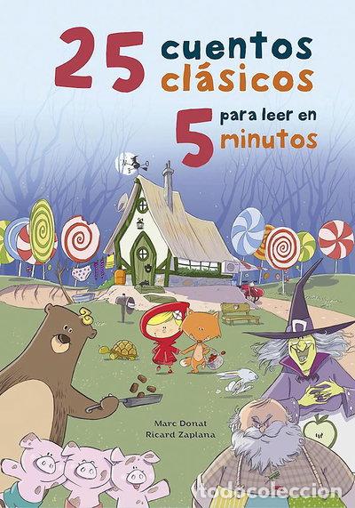 Libros: 25 cuentos cl&aacute;sicos para leer en 5 minutos- 9788448845759