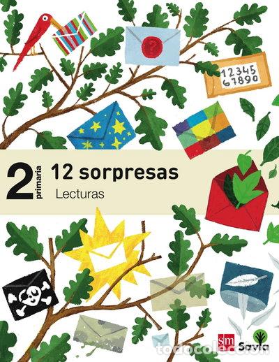 Libros: Lecturas: 12 sorpresas. 2 Primaria. Savia- 9788467579130