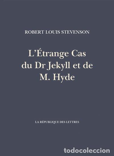 Libros: L'&eacute;trange cas du Dr Jekyll et de M. Hyde- 9782824912738