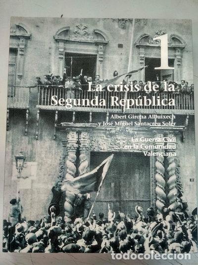 books: La crisis de la Segunda Rep&uacute;blica- 9788487502712
