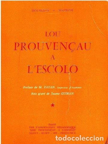 Libros: Lou prouven&ccedil;au &agrave; lescolo- 9782905116147 - Foto 1