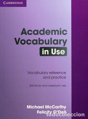 Libros: Academic Vocabulary in Use- 9780521689397