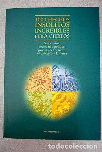 Livros em segunda m&atilde;o: 1000 hechos ins&oacute;litos, incre&iacute;bles pero ciertos- 9788479713911