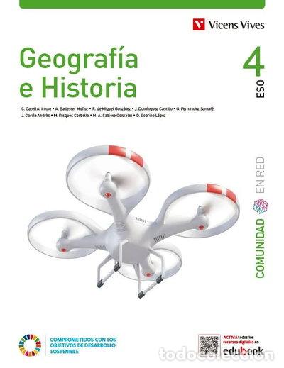Libros: Geograf&iacute;a e Historia 4- 9788468293684