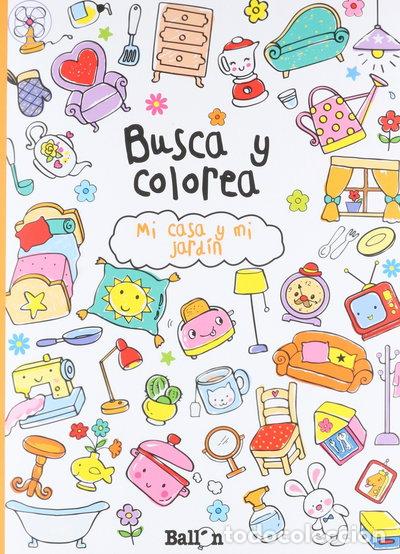 Libri di seconda mano: Busca y colorea: Mi casa y mi jard&iacute;n- 9789037493696