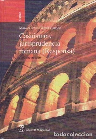 Libri di seconda mano: Casuismo y jurisprudencia romana: Responsa- 9788496062498