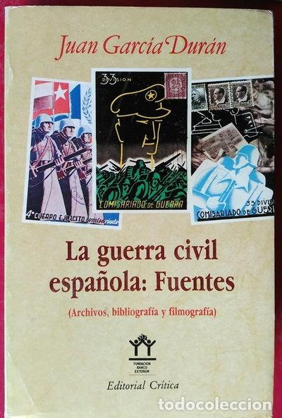Libri di seconda mano: La guerra civil espa&ntilde;ola: Fuentes- 9788474232660
