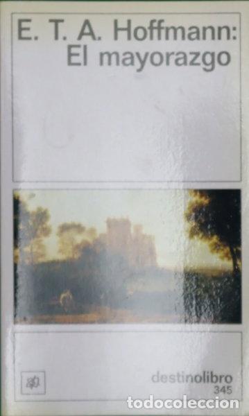 Libros: El mayorazgo- 9788423323623