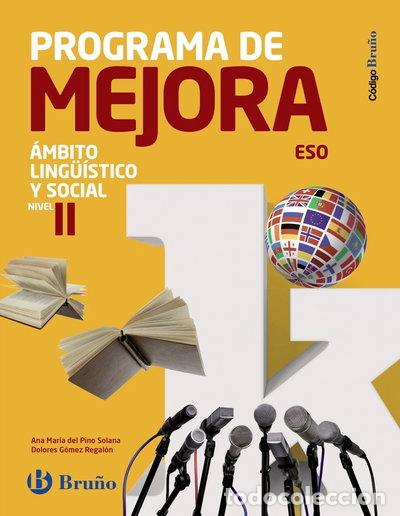 Livres: C&oacute;digo Bru&ntilde;o Programa de Mejora &Aacute;mbito Ling&uuml;&iacute;stico y Social ESO Nivel II- 9788469614211