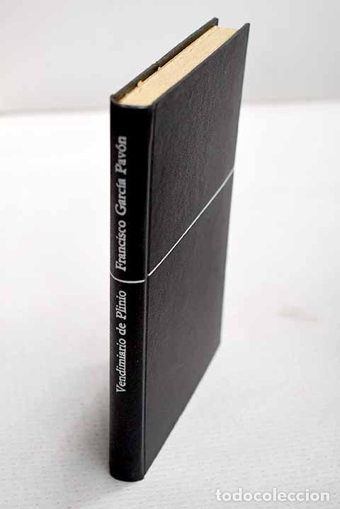 books: Vendimiario de Plinio.- Garc&iacute;a Pav&oacute;n, Francisco