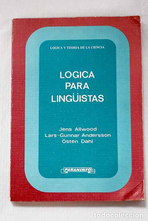 Libros: L&oacute;gica para linguistas.- Allwood, Jens